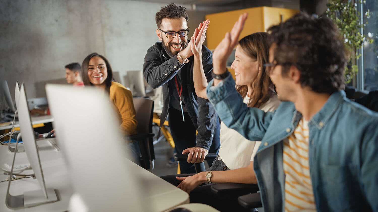 Job-Quereinstieg für neue Teamarbeit