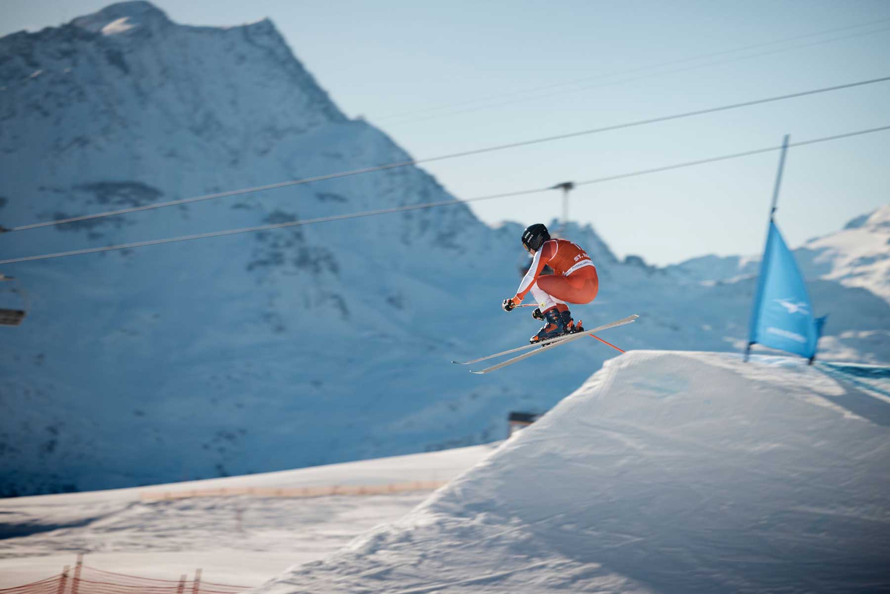 Schweizer Skicrosserin in St. Moritz