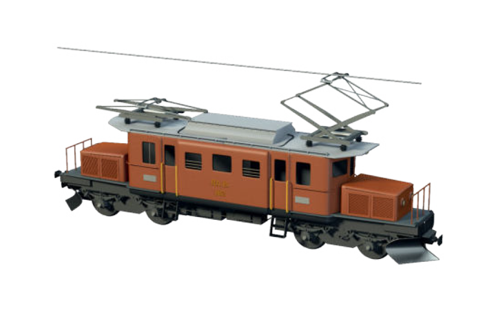 Grafik einer Lokomotive