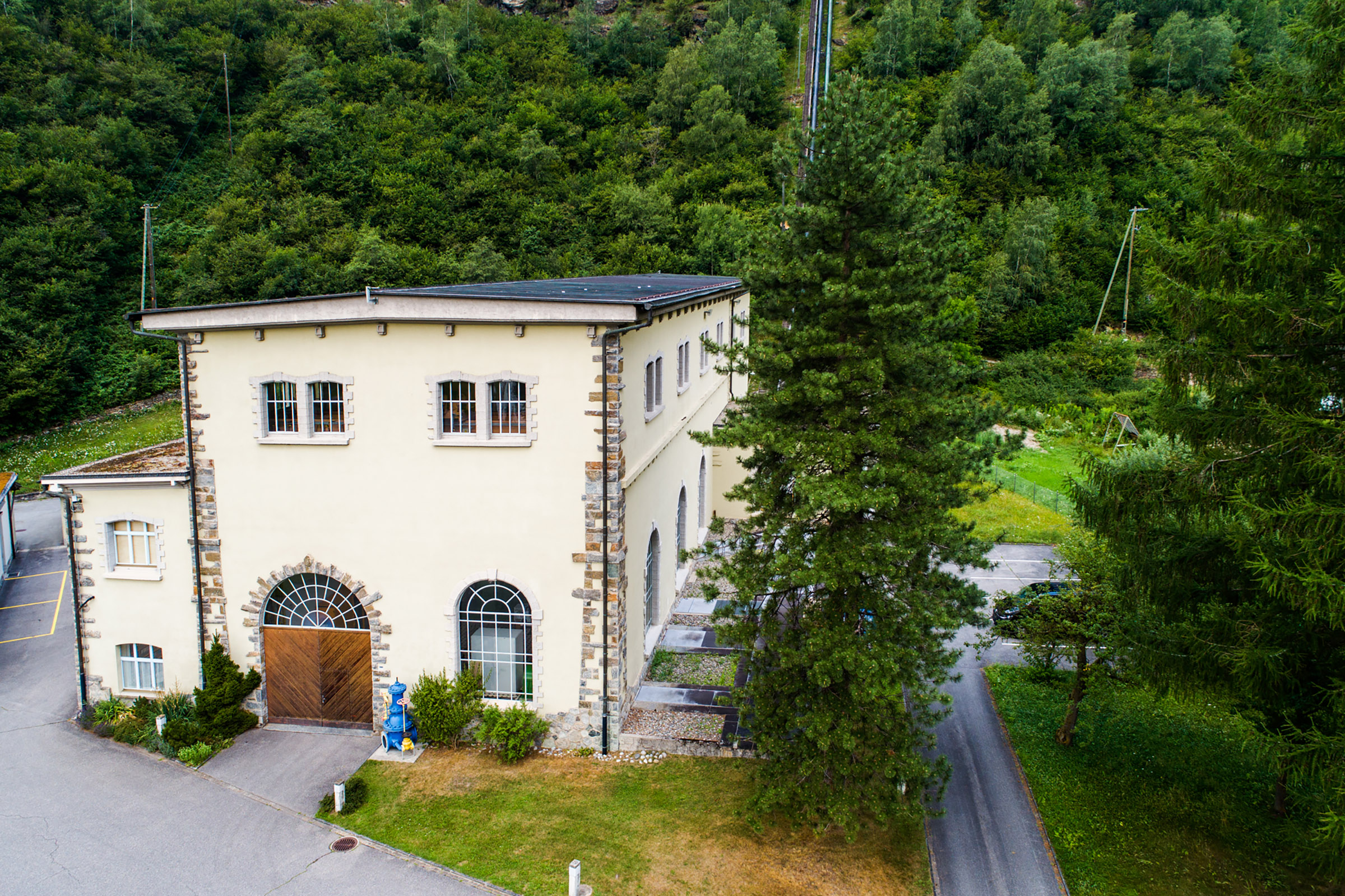 The Robbia hydropower plant of Repower.