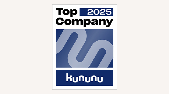 Label Top Company 2024 von Kununu