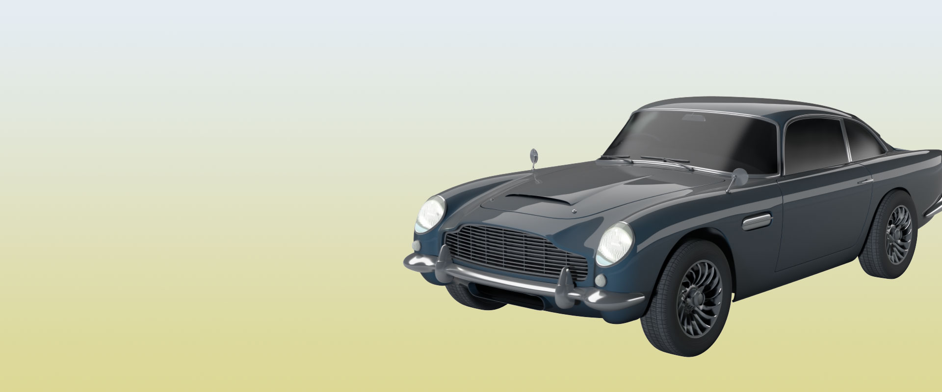 Visualisierung eines Aston Martin